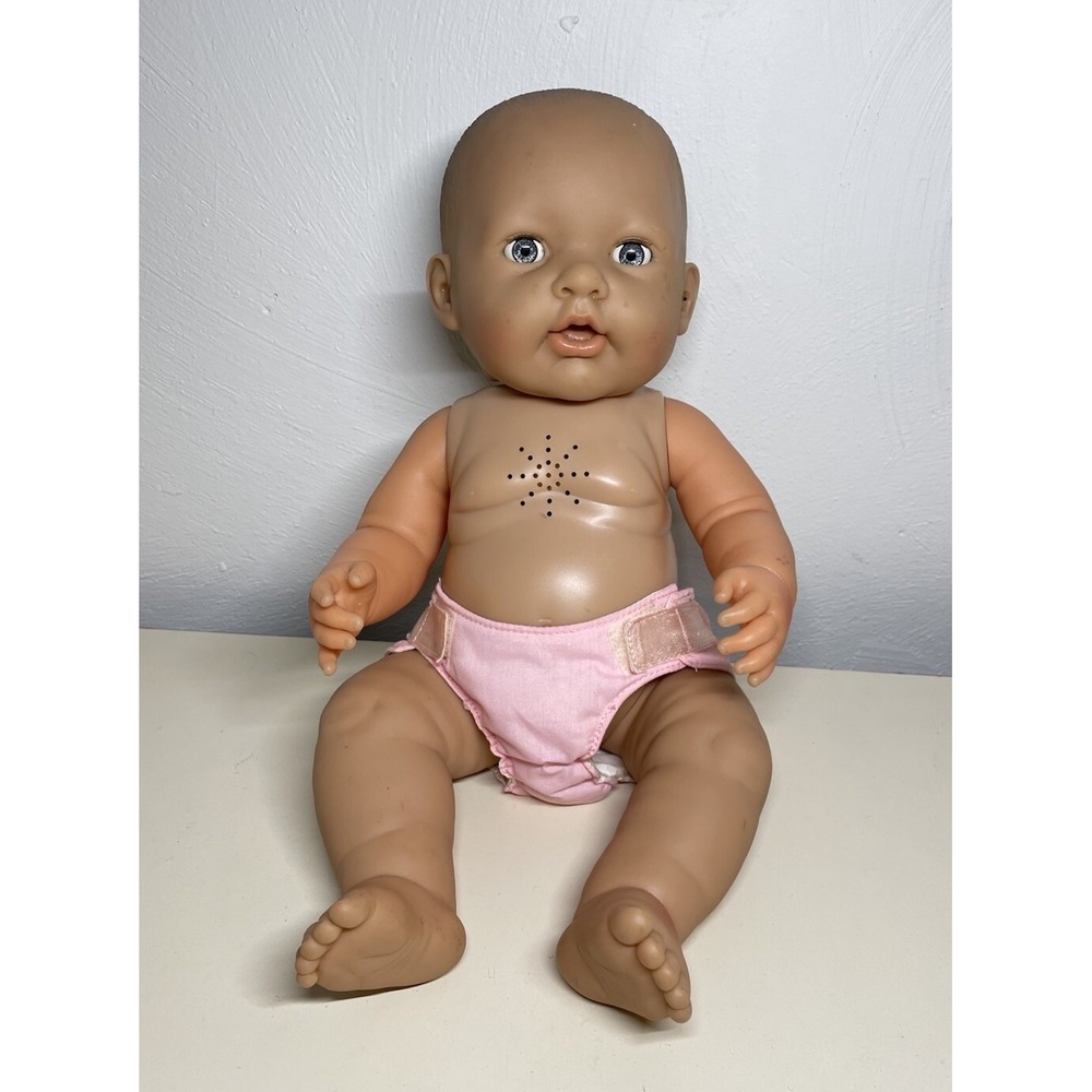 BERENGUER  TALKING, SINGING DOLL 15" Closes Eyes limbs move up and down
